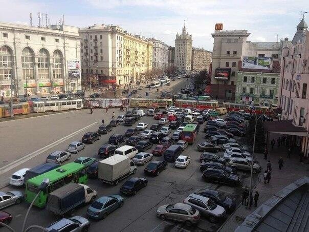 Пробки в Харькове